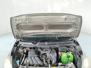 Used 2017 Datsun GO [2014-2019] T Petrol Manual engine ENGINE & BONNET OPEN FRONT VIEW