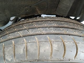 Used 2017 Datsun GO [2014-2019] T Petrol Manual tyres LEFT REAR TYRE TREAD VIEW