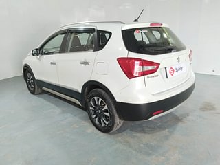 Used 2021 Maruti Suzuki S-Cross Alpha AT Petrol Automatic exterior LEFT REAR CORNER VIEW