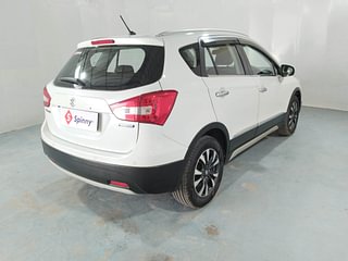 Used 2021 Maruti Suzuki S-Cross Alpha AT Petrol Automatic exterior RIGHT REAR CORNER VIEW