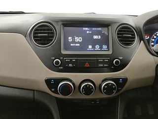 Used 2019 Hyundai Grand i10 Sportz 1.2 Kappa VTVT Petrol Manual interior MUSIC SYSTEM & AC CONTROL VIEW