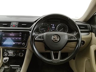 Used 2019 Skoda Superb [2016-2020] Style TSI MT Petrol Manual interior STEERING VIEW