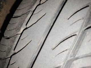 Used 2011 Hyundai i10 Sportz 1.2 Kappa2 Petrol Manual tyres LEFT REAR TYRE TREAD VIEW