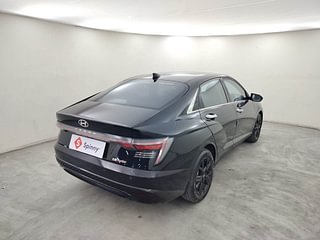 Used 2023 Hyundai Verna SX (O) 1.5 Turbo Petrol DCT Petrol Automatic exterior RIGHT REAR CORNER VIEW