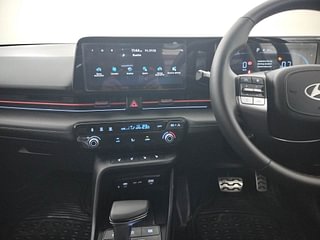 Used 2023 Hyundai Verna SX (O) 1.5 Turbo Petrol DCT Petrol Automatic interior MUSIC SYSTEM & AC CONTROL VIEW