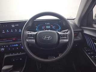 Used 2023 Hyundai Verna SX (O) 1.5 Turbo Petrol DCT Petrol Automatic interior STEERING VIEW