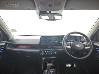 Used 2023 Hyundai Verna SX (O) 1.5 Turbo Petrol DCT Petrol Automatic interior DASHBOARD VIEW