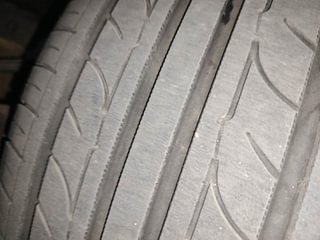 Used 2019 Volkswagen Ameo [2016-2020] 1.0 Highline Plus Petrol Petrol Manual tyres RIGHT FRONT TYRE TREAD VIEW