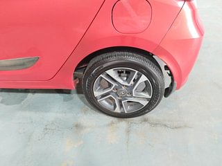 Used 2020 Tata Tiago XZA Plus Dual Tone Roof AMT Petrol Automatic tyres LEFT REAR TYRE RIM VIEW