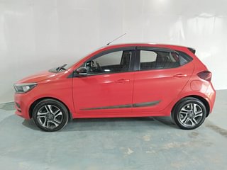 Used 2020 Tata Tiago XZA Plus Dual Tone Roof AMT Petrol Automatic exterior LEFT SIDE VIEW