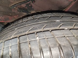 Used 2020 Tata Tiago XZA Plus Dual Tone Roof AMT Petrol Automatic tyres LEFT REAR TYRE TREAD VIEW