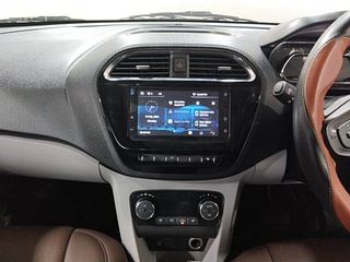 Used 2020 Tata Tiago XZA Plus Dual Tone Roof AMT Petrol Automatic interior MUSIC SYSTEM & AC CONTROL VIEW