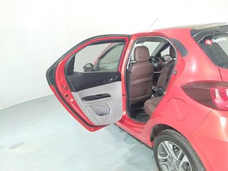 Used 2020 Tata Tiago XZA Plus Dual Tone Roof AMT Petrol Automatic interior LEFT REAR DOOR OPEN VIEW