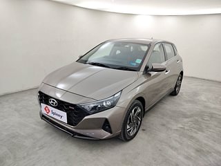 Used 2021 Hyundai New i20 Asta 1.0 Turbo IMT Petrol Manual exterior LEFT FRONT CORNER VIEW