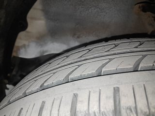 Used 2014 Hyundai Santro Xing [2007-2014] GL Petrol Manual tyres LEFT FRONT TYRE TREAD VIEW