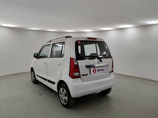 Used 2017 Maruti Suzuki Wagon R 1.0 [2015-2019] VXI AMT Petrol Automatic exterior LEFT REAR CORNER VIEW