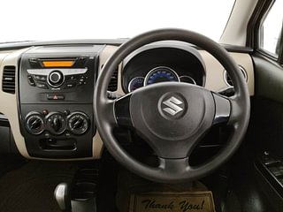Used 2017 Maruti Suzuki Wagon R 1.0 [2015-2019] VXI AMT Petrol Automatic interior STEERING VIEW