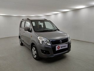 Used 2014 Maruti Suzuki Wagon R 1.0 [2010-2019] VXi Petrol Manual exterior RIGHT FRONT CORNER VIEW