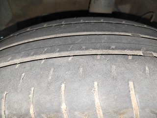 Used 2022 Hyundai New Santro 1.1 Sportz AMT Petrol Automatic tyres LEFT FRONT TYRE TREAD VIEW