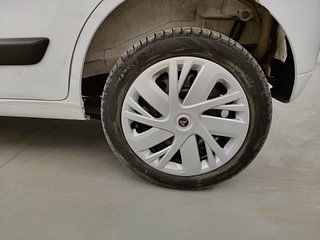 Used 2018 Maruti Suzuki Wagon R 1.0 [2010-2019] VXi Petrol Manual tyres LEFT REAR TYRE RIM VIEW