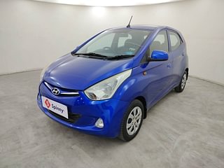 Used 2014 Hyundai Eon [2011-2018] Sportz Petrol Manual exterior LEFT FRONT CORNER VIEW