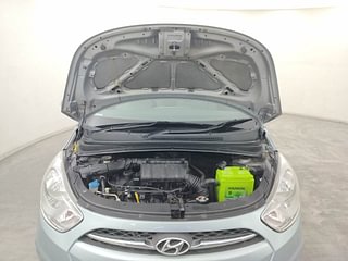 Used 2011 Hyundai i10 Sportz 1.2 Kappa2 Petrol Manual engine ENGINE & BONNET OPEN FRONT VIEW