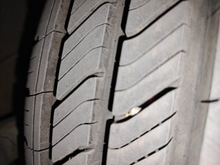 Used 2011 Hyundai i10 Sportz 1.2 Kappa2 Petrol Manual tyres RIGHT FRONT TYRE TREAD VIEW