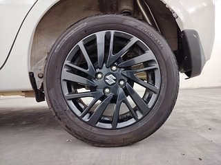 Used 2023 Maruti Suzuki Celerio ZXi Plus Petrol Manual tyres LEFT REAR TYRE RIM VIEW