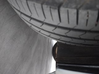 Used 2023 Maruti Suzuki Celerio ZXi Plus Petrol Manual tyres RIGHT FRONT TYRE TREAD VIEW