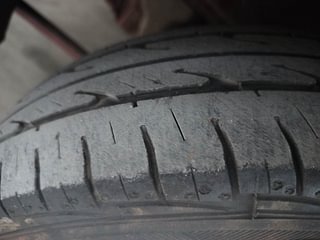 Used 2017 Hyundai Eon [2011-2018] Era + Petrol Manual tyres LEFT FRONT TYRE TREAD VIEW
