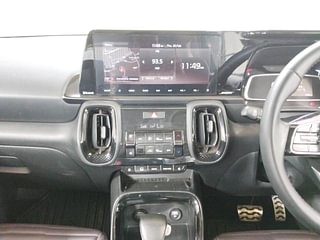 Used 2021 Kia Sonet GTX Plus 1.0 DCT Petrol Automatic interior MUSIC SYSTEM & AC CONTROL VIEW