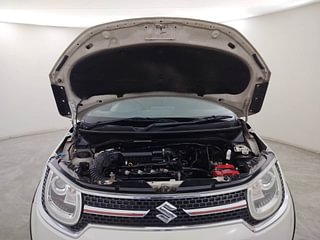 Used 2018 Maruti Suzuki Ignis [2017-2020] Alpha MT Petrol Petrol Manual engine ENGINE & BONNET OPEN FRONT VIEW