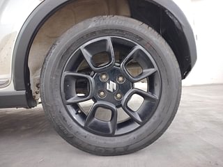 Used 2018 Maruti Suzuki Ignis [2017-2020] Alpha MT Petrol Petrol Manual tyres LEFT REAR TYRE RIM VIEW