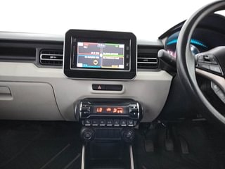 Used 2018 Maruti Suzuki Ignis [2017-2020] Alpha MT Petrol Petrol Manual interior MUSIC SYSTEM & AC CONTROL VIEW