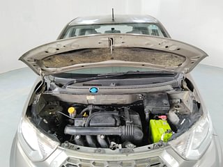 Used 2016 Datsun Redi-GO [2015-2019] T (O) Petrol Manual engine ENGINE & BONNET OPEN FRONT VIEW