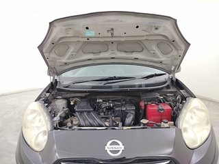 Used 2013 Nissan Micra [2013-2020] XL Petrol Manual engine ENGINE & BONNET OPEN FRONT VIEW