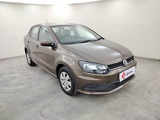Used 2017 Volkswagen Ameo [2016-2020] Trendline 1.5L (D) Diesel Manual exterior RIGHT FRONT CORNER VIEW