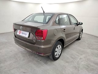 Used 2017 Volkswagen Ameo [2016-2020] Trendline 1.5L (D) Diesel Manual exterior RIGHT REAR CORNER VIEW