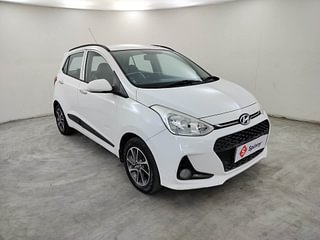 Used 2019 Hyundai Grand i10 [2017-2020] Asta 1.2 Kappa VTVT Petrol Manual exterior RIGHT FRONT CORNER VIEW