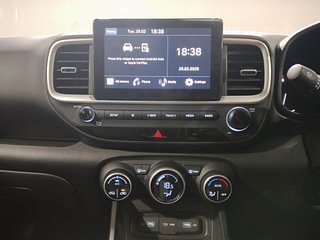 Used 2021 Hyundai Venue [2019-2022] S+ 1.2 Petrol Manual interior MUSIC SYSTEM & AC CONTROL VIEW