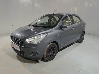 Used 2016 Ford Figo Aspire [2015-2019] Titanium 1.2 Ti-VCT Petrol Manual exterior LEFT FRONT CORNER VIEW