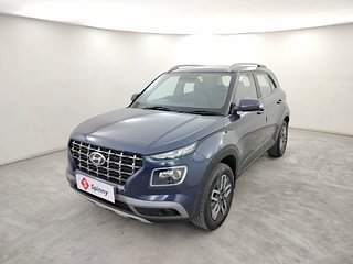 Used 2021 Hyundai Venue [2019-2022] SX 1.0  Turbo iMT Petrol Manual exterior LEFT FRONT CORNER VIEW