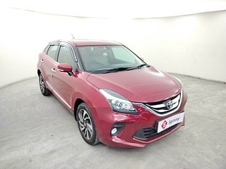 Used 2020 Toyota Glanza [2019-2022] V CVT Petrol Automatic exterior RIGHT FRONT CORNER VIEW