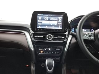 Used 2023 Toyota Urban Cruiser Hyryder V Hybrid Dual Tone Hybrid Automatic interior MUSIC SYSTEM & AC CONTROL VIEW
