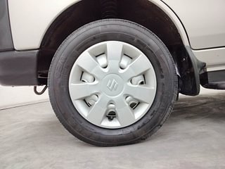 Used 2021 Maruti Suzuki Eeco AC 5 STR Petrol Manual tyres LEFT FRONT TYRE RIM VIEW