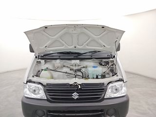 Used 2021 Maruti Suzuki Eeco AC 5 STR Petrol Manual engine ENGINE & BONNET OPEN FRONT VIEW