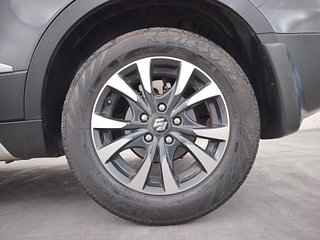 Used 2022 Maruti Suzuki S-Cross Zeta 1.5 Petrol Manual tyres LEFT REAR TYRE RIM VIEW