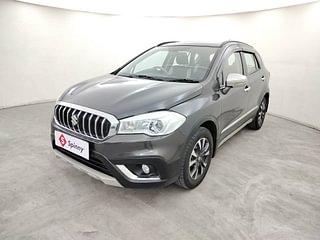 Used 2022 Maruti Suzuki S-Cross Zeta 1.5 Petrol Manual exterior LEFT FRONT CORNER VIEW