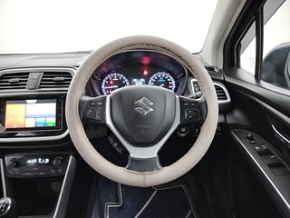 Used 2022 Maruti Suzuki S-Cross Zeta 1.5 Petrol Manual interior STEERING VIEW
