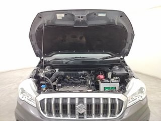 Used 2022 Maruti Suzuki S-Cross Zeta 1.5 Petrol Manual engine ENGINE & BONNET OPEN FRONT VIEW